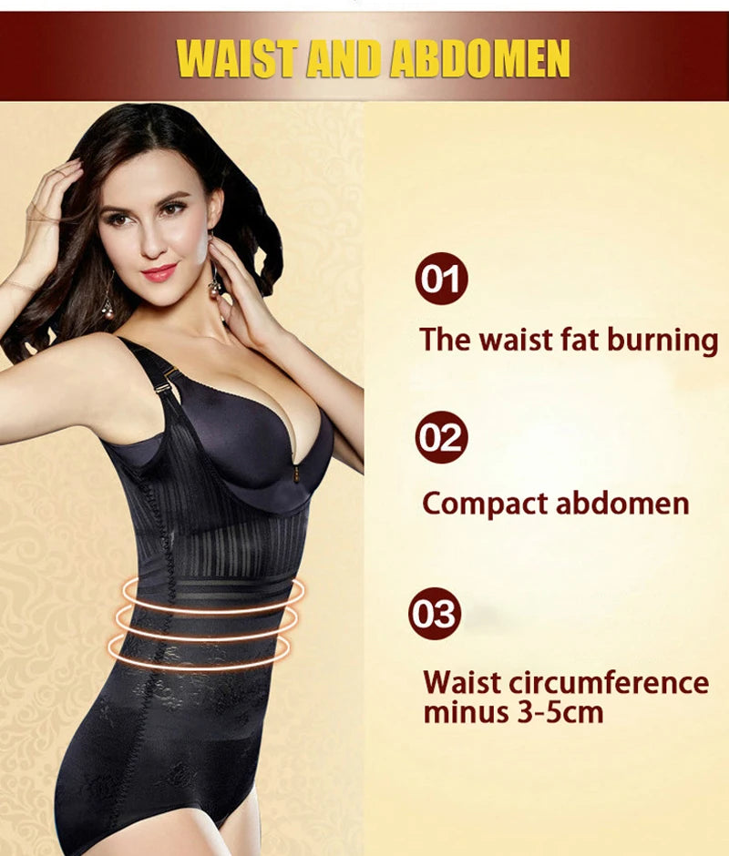Women Shapewear Waist Trainer Bodysuit Shaping Control Panties Tummy Control Body Shaper Seamless Shapewear Slimming Underwear