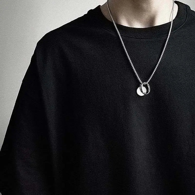 Punk Thorns Chain Necklace for Men Streetwear Barbed Wire Brambles Boys Hip Hop Harajuku Party Halloween Jewelry
