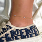 New Stainless Steel Zircon Necklaces for Women 18K Gold Plated Four Leaf Grass Collar Chain Necklace Luxury Jewelry Gift