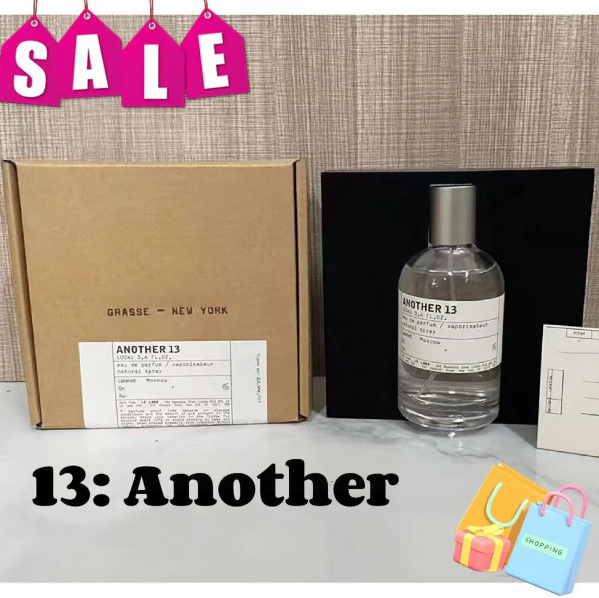 Laboratory 33 Perfume Sandalwood Black Tea Long-Lasting Light Fragrance Fresh Original Neutral Elegant Woody Perfume