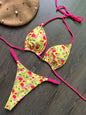 Bikini High Waist Swimsuit Sexy Thong Bikini Set Zebra Print Women Brazilian Swimwear 2023 New Biquini Swim Bathing Suits Women