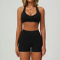 2PCS Yoga Clothing Set Women's High Waisted Leggings 3 Piece Fitness Suit Coat Jacket Exercise Wear Fitness Workout Underwear ﻿