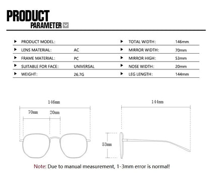 Vintage Women Sunglasses Woman 2025 Fashion Men Pilot Trending Sunshade Retro Square Large Frame Sun glasses Outdoor UV400