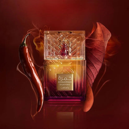 Khamrah Dukhan Parfum Luxury Arabia Perfume Flirting Unisex Original Woody Scent Fragrance Perfumes Mujer Sexy