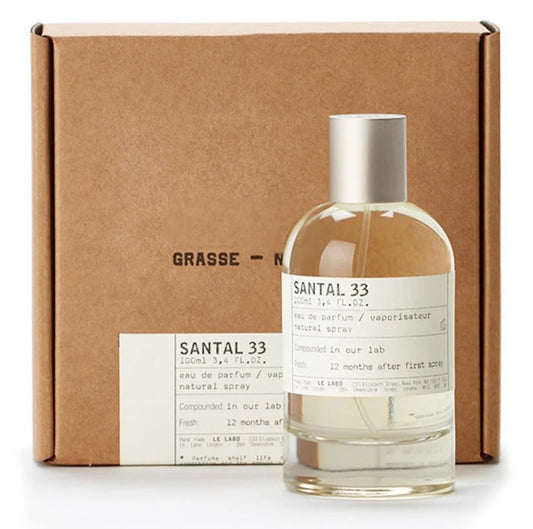 Laboratory 33 Perfume Sandalwood Black Tea Long-Lasting Light Fragrance Fresh Original Neutral Elegant Woody Perfume