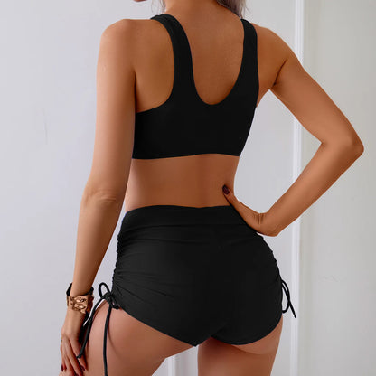 Cover Belly Swimsuits Tankini Set Female Swimwear Push Up For Beach Swim Wear Two-Piece Bathing Suit Pool Women's Swimming Suit