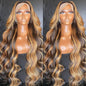 Highlight Wig 100% Human Hair 13x6 Hd Lace Frontal Wig 13x4 Honey Blonde Body Wave Lace Glueless Front Wigs For Woman Brazilian