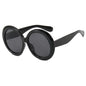 JNPCXI Oversized Round Sunglasses Women Men Luxury Brand Big Frame Sun Glasses Goggles Large Shades Unisex Riding Eyeglasses