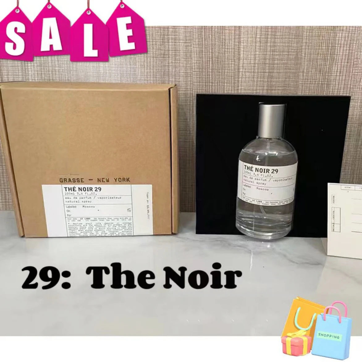 Laboratory 33 Perfume Sandalwood Black Tea Long-Lasting Light Fragrance Fresh Original Neutral Elegant Woody Perfume