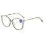 KLASSNUM Women Trendy Large Reading Glasses With Glitter Frame  Magnifing Transparent Glasses Plus Eyewear +1.0+1.5+2.0+2.5+3.0