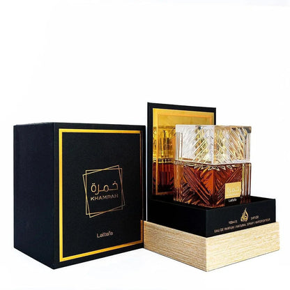 Khamrah Dukhan Parfum Luxury Arabia Perfume Flirting Unisex Original Woody Scent Fragrance Perfumes Mujer Sexy