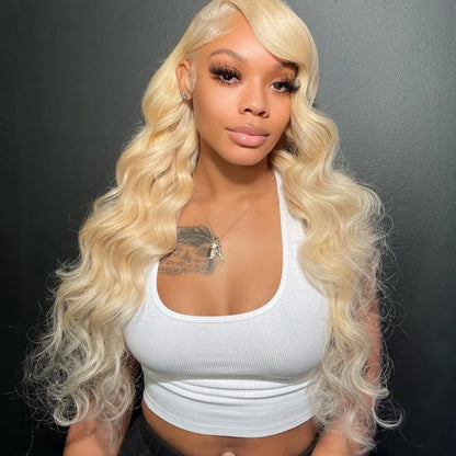 613 HD Lace Frontal Wig 13x6 Human Hair Wigs 30 Inch Body Wave Wig 250 Density Transparent Lace Brazilian Hair Summer Breathable