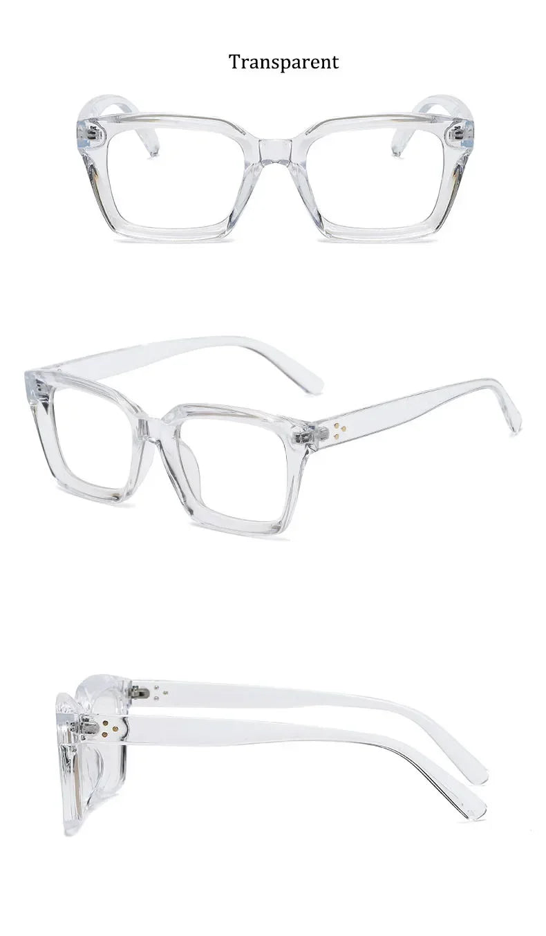Fashion Reading Glasses Women 2023 New Square Anti Blue Light Presbyopia Eyegalsses Vintage Computer Optical Eyewear +1 .0~ +3.5