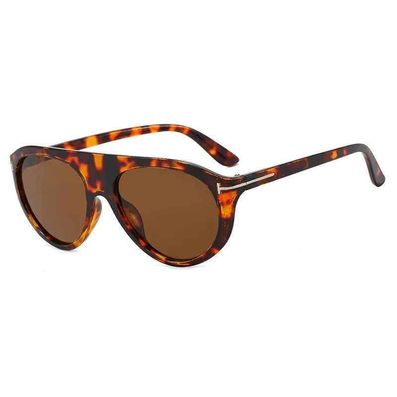 Vintage Women Sunglasses Woman 2025 Fashion Men Pilot Trending Sunshade Retro Square Large Frame Sun glasses Outdoor UV400