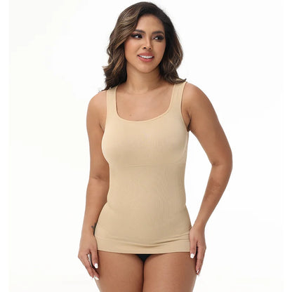 Shapewear Camisole for Women Tummy Control Waist Trainer Shaping Tank Tops Slimming Body Shaper Compression Vest Underwear