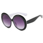 JNPCXI Oversized Round Sunglasses Women Men Luxury Brand Big Frame Sun Glasses Goggles Large Shades Unisex Riding Eyeglasses