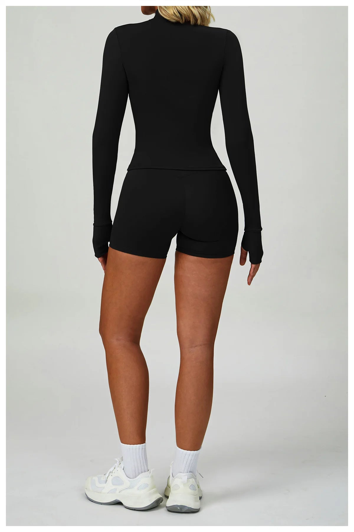 2PCS Yoga Clothing Set Women's High Waisted Leggings 3 Piece Fitness Suit Coat Jacket Exercise Wear Fitness Workout Underwear ﻿