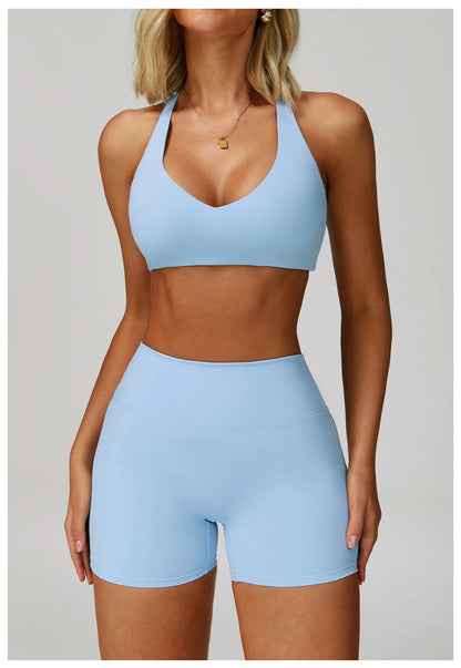 2PCS Yoga Clothing Set Women's High Waisted Leggings 3 Piece Fitness Suit Coat Jacket Exercise Wear Fitness Workout Underwear ﻿