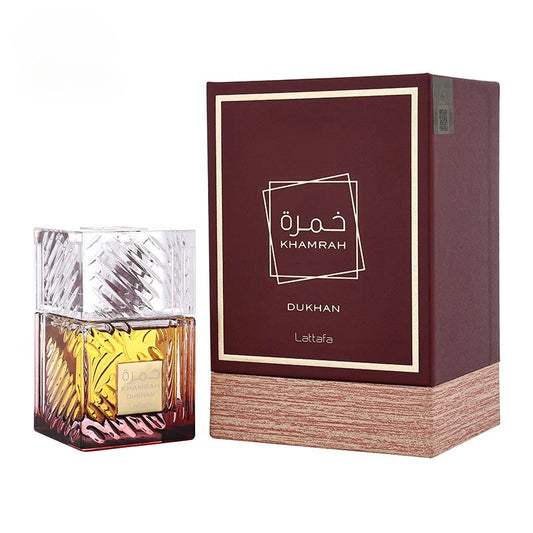 Khamrah Dukhan Parfum Luxury Arabia Perfume Flirting Unisex Original Woody Scent Fragrance Perfumes Mujer Sexy