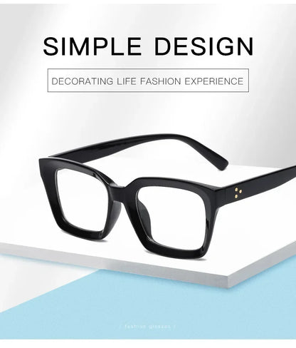 Fashion Reading Glasses Women 2023 New Square Anti Blue Light Presbyopia Eyegalsses Vintage Computer Optical Eyewear +1 .0~ +3.5