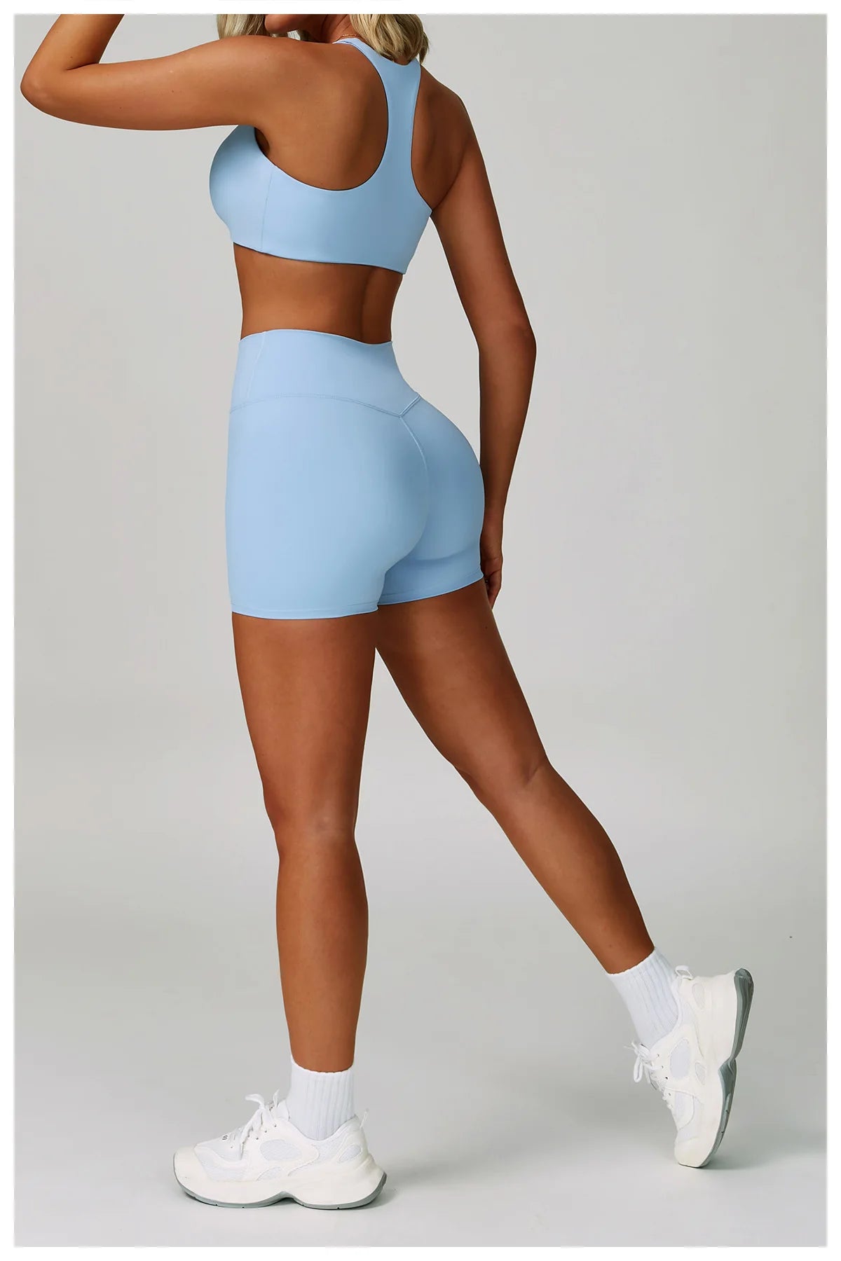2PCS Yoga Clothing Set Women's High Waisted Leggings 3 Piece Fitness Suit Coat Jacket Exercise Wear Fitness Workout Underwear ﻿