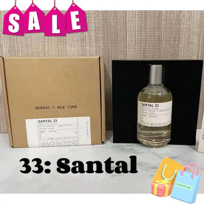 Laboratory 33 Perfume Sandalwood Black Tea Long-Lasting Light Fragrance Fresh Original Neutral Elegant Woody Perfume