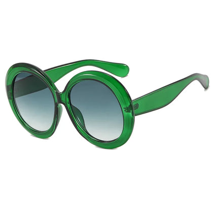 JNPCXI Oversized Round Sunglasses Women Men Luxury Brand Big Frame Sun Glasses Goggles Large Shades Unisex Riding Eyeglasses