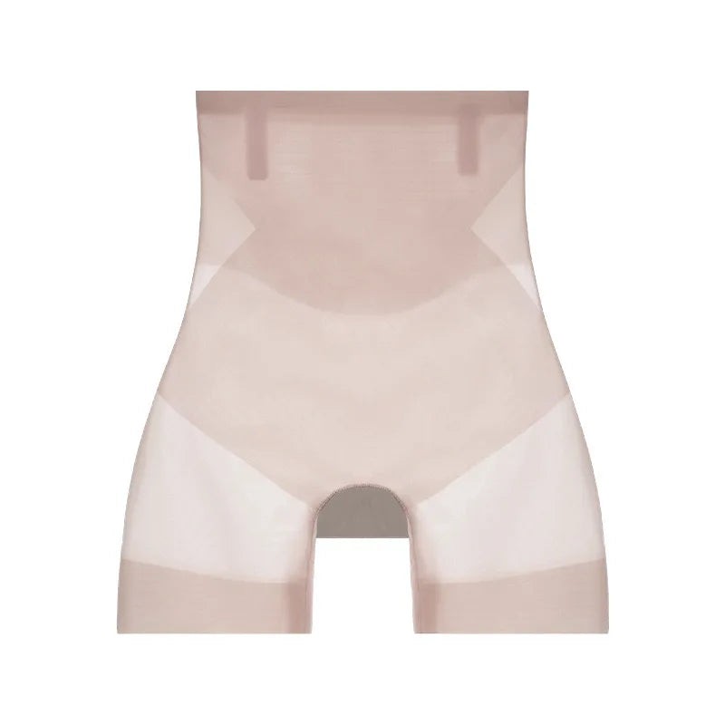 1pcs Women Ultrathin Belly Shaping Brief High Waist Ice Silk Lifting Hip Pants Slimming Panties Shaper Underwear Safety Panty