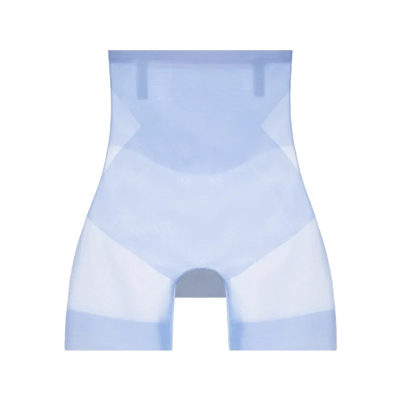1pcs Women Ultrathin Belly Shaping Brief High Waist Ice Silk Lifting Hip Pants Slimming Panties Shaper Underwear Safety Panty