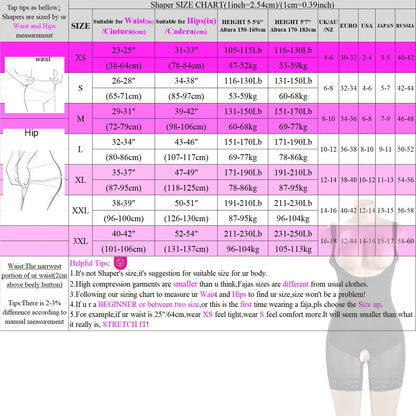 Bodyshaper Fajas Colombian Full Body Shapers Reducing and Shaping Girdles for Women Post Surgery Slimming Girdle Flat Stomach