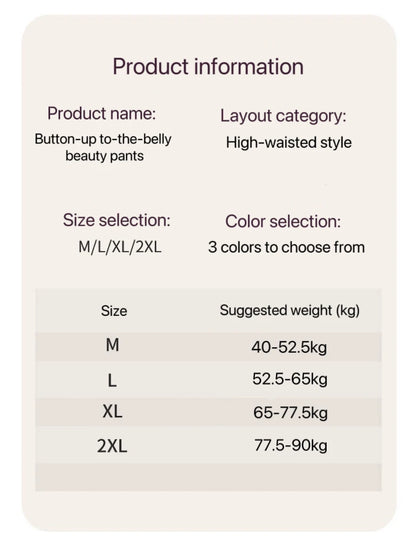 2pcs Women High Waist Shaping Briefs Buckle adjustment Body Shaper Slimming Underwear Butt Lifter Control Pantie Shapewear Pant