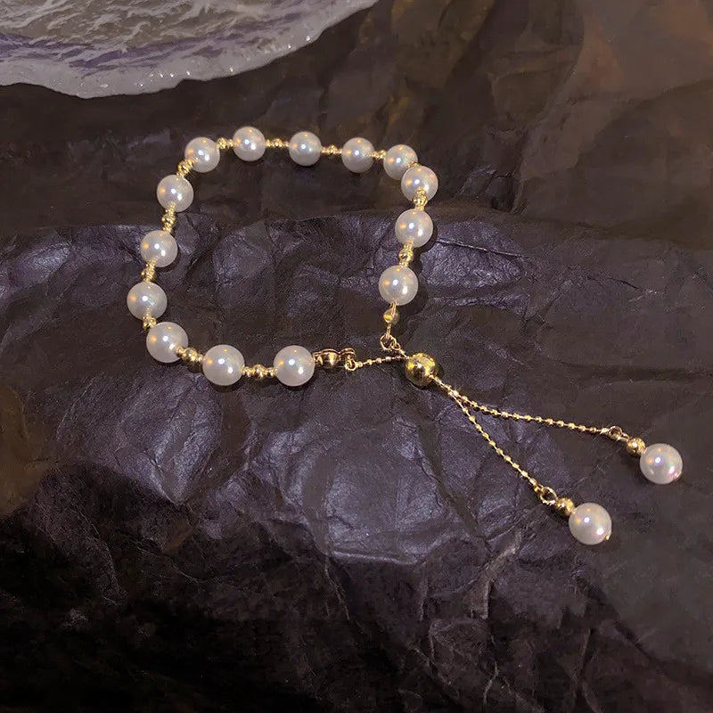 Exquisite Opal Tulip Zircon Bracelet for Women Fashionable Personalized Daily Accessory Party Jewelry Birthday Anniversary Gifts