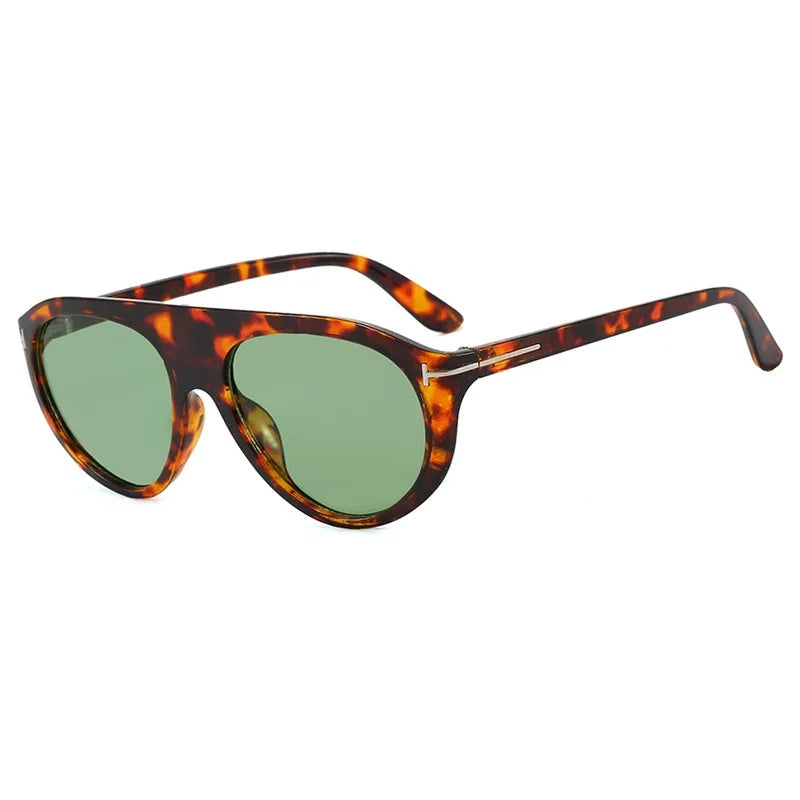 Vintage Women Sunglasses Woman 2025 Fashion Men Pilot Trending Sunshade Retro Square Large Frame Sun glasses Outdoor UV400